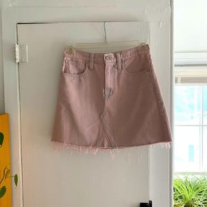 Madewell Jean Skirt